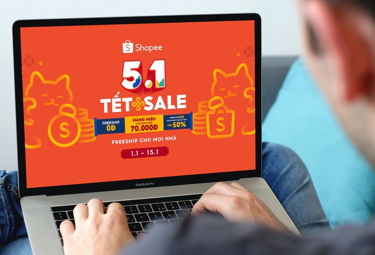 Tưng bừng ưu đãi phát tài phát lộc với Shopee 5.1 Tết Sale - Ảnh 1.