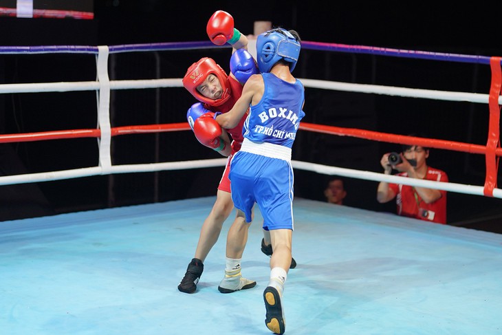 28 võ sĩ tranh Cúp boxing Ngôi sao Gia Định mở rộng 2023 - Ảnh 1.