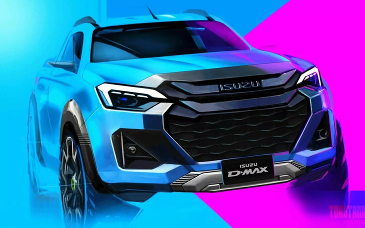 Isuzu D-Max thuần điện sẽ ra mắt vào năm 2025, đi trước mọi đối thủ