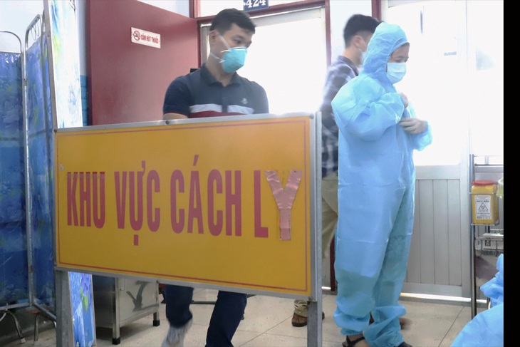 Khu vực cách ly, điều trị bệnh nhân mắc đậu mùa khỉ tại Bệnh viện Bệnh nhiệt đới TP.HCM - Ảnh: X.M.