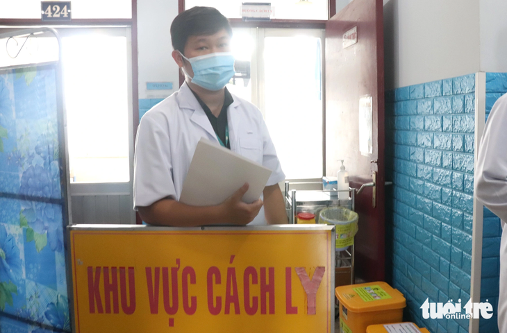 Khu vực cách ly, điều trị bệnh nhân mắc đậu mùa khỉ tại Bệnh viện Bệnh nhiệt đới (TP.HCM) - Ảnh: XUÂN MAI 