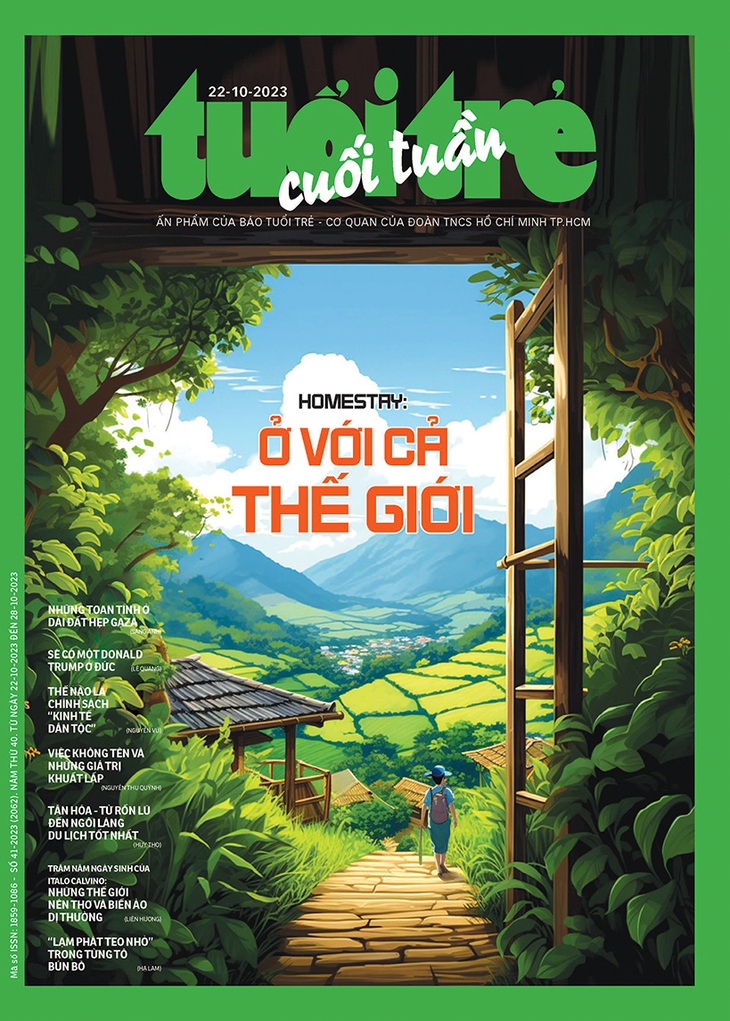 Tuổi Trẻ Cuối Tuần số 41-2023: &quot;Homestay - Ở với cả thế giới&quot; - Ảnh 1.