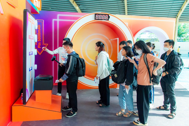 Sự kiện“Xiaomi Campus Tour 2023 - Sống Bật Chất” dành cho sinh viên trường đại học trên toàn quốc. Ảnh: Đ.H