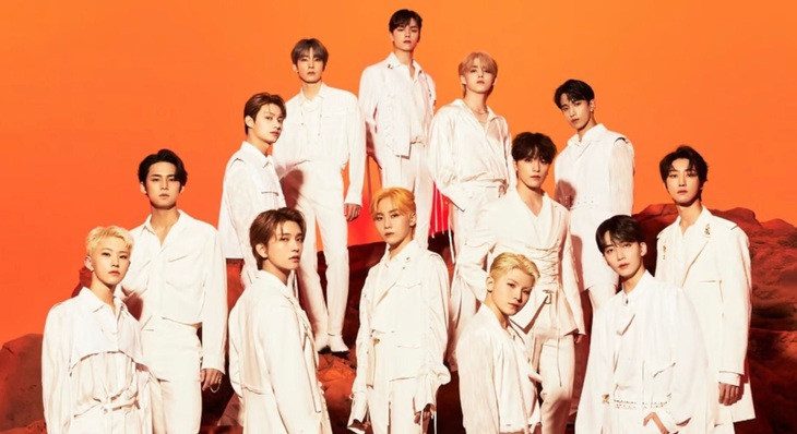 Seventeen được đánh giá là ứng cử viên nặng ký cho những giải thưởng cuối năm nay của K-pop - Ảnh: Facebook Seventeen