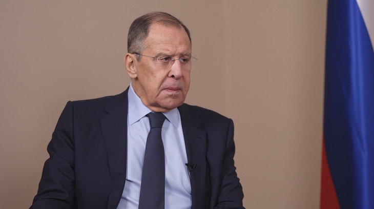 Ngoại trưởng Nga Sergey Lavrov chỉ trích hành động của Israel đi ngược luật pháp quốc tế - Ảnh: BELTA