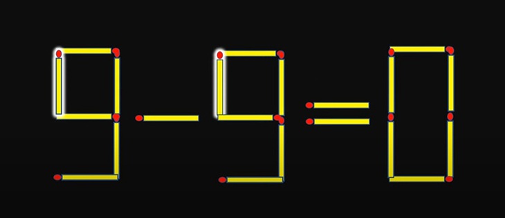 Thử tài IQ: Di chuyển một que diêm để 8+6-3=6 thành phép tính đúng - Ảnh 1.