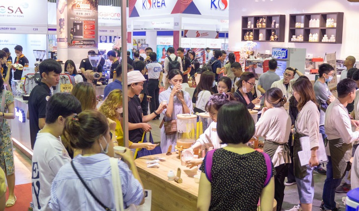 Coffee Expo 2023 quy tụ 250 thương hiệu cà phê, trà, bánh ngọt - Ảnh 1.