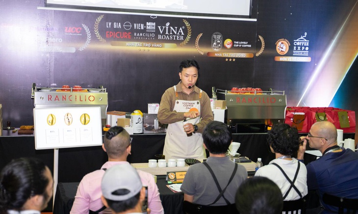 Coffee Expo 2023 quy tụ 250 thương hiệu cà phê, trà, bánh ngọt - Ảnh 4.