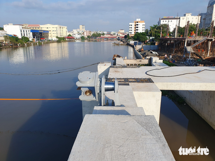 Âu thuyền Cái Khế thi công dự kiến hoàn thành vào cuối năm 2023 - Ảnh: T.LŨY