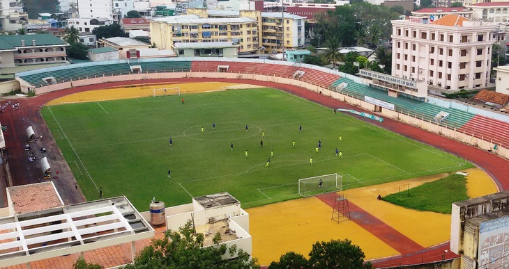 Sân vận động 19-8 Nha Trang, sân nhà của đội bóng đá tỉnh Khánh Hòa - Ảnh: PHAN SÔNG NGÂN