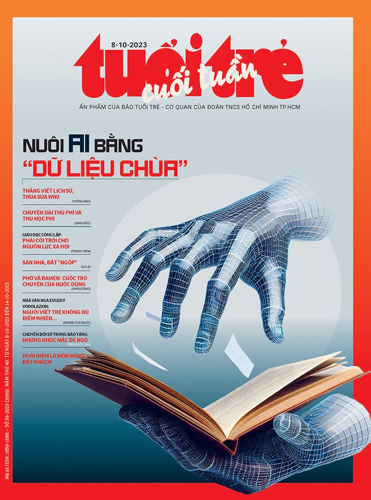 Tuổi Trẻ Cuối Tuần số 39-2023: &quot;Nuôi AI bằng &quot;dữ liệu chùa&quot;&quot; - Ảnh 1.