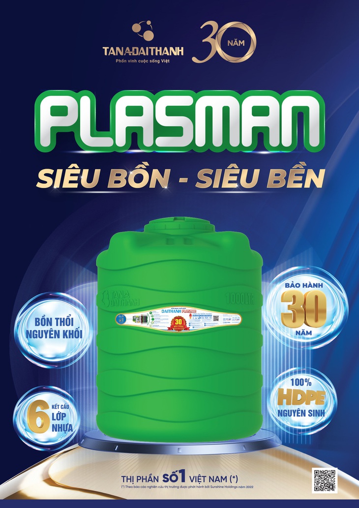 Siêu bồn Plasman Tân Á Đại Thành có nhiều ưu điểm nổi bật, đáp ứng nhu cầu của bà con