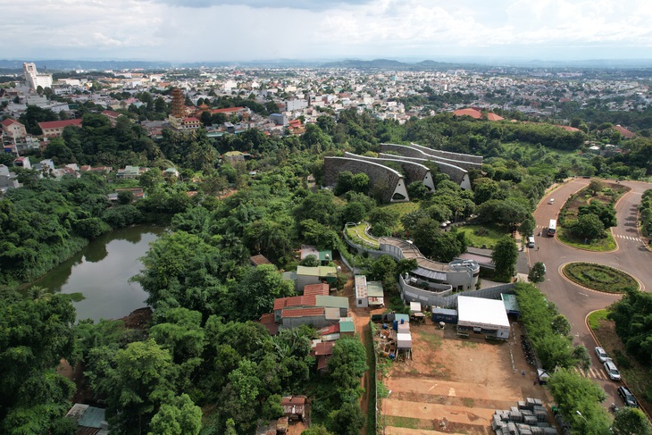 Một góc dự án Suối Xanh của Tập đoàn Trung Nguyên - Ảnh: TRUNG TÂN