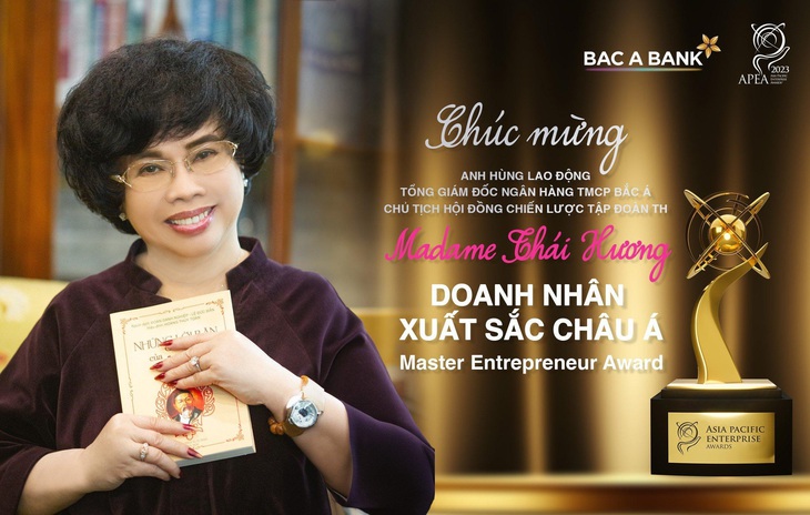 Bac A Bank giành giải ‘Doanh nghiệp xuất sắc châu á 2023’ - Ảnh 3.