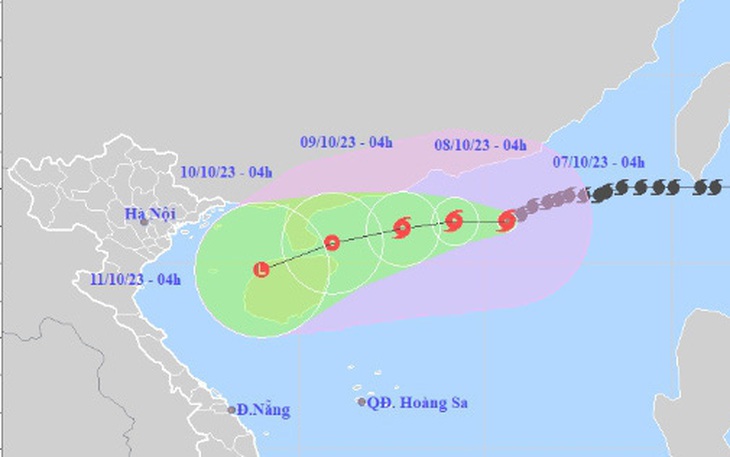 Thời tiết hôm nay 7-10: Bão số 4 cách Hong Kong 190km, Việt Nam hôm nay nhiều tỉnh thành mưa to