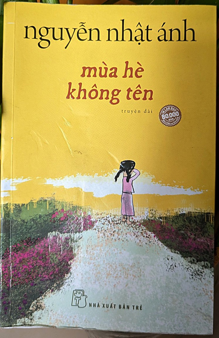 Sách Mùa hè không tên - Ảnh: LINH ĐOAN