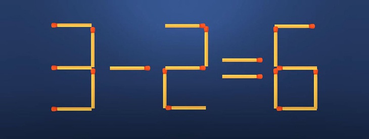 Thử tài IQ: Di chuyển một que diêm để 3-9+2=8 thành phép tính đúng - Ảnh 7. Thử tài IQ: Di chuyển một que diêm để 3-9+2=8 thành phép tính đúng - Ảnh 7.
