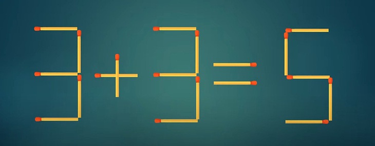 Thử tài IQ: Di chuyển một que diêm để 79+5=79 thành phép tính đúng - Ảnh 4. Thử tài IQ: Di chuyển một que diêm để 79+5=79 thành phép tính đúng - Ảnh 4.