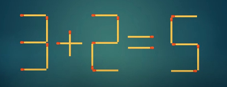 Thử tài IQ: Di chuyển một que diêm để 79+5=79 thành phép tính đúng - Ảnh 1.