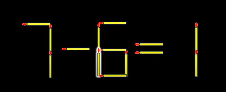 Thử tài IQ: Di chuyển một que diêm để 2+3=7 thành phép tính đúng - Ảnh 1.