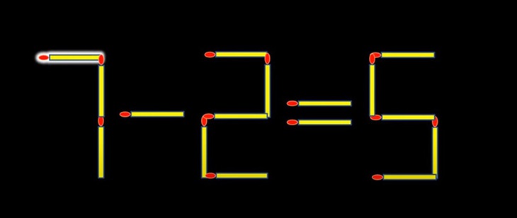 Thử tài IQ: Di chuyển một que diêm để 2+3=7 thành phép tính đúng - Ảnh 1.