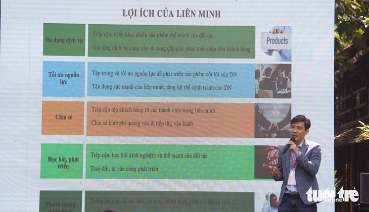 Ra mắt Liên minh Giáo dục sáng tạo Việt Nam - Ảnh 1. Nhiều lợi ích được nhóm thành viên liên minh giáo dục sáng tạo Việt Nam đặt ra - Ảnh: CÔNG TRIỆU