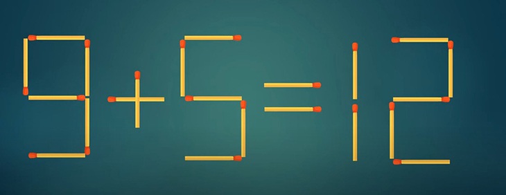 Thử tài IQ: Di chuyển một que diêm để 7+3=5-5 thành phép tính đúng - Ảnh 4. Thử tài IQ: Di chuyển một que diêm để 7+3=5-5 thành phép tính đúng - Ảnh 4.