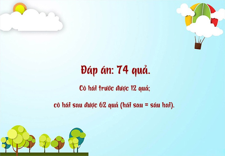 Câu đố hack não:Con gì có 4 chân mà không có đầu? - Ảnh 1.