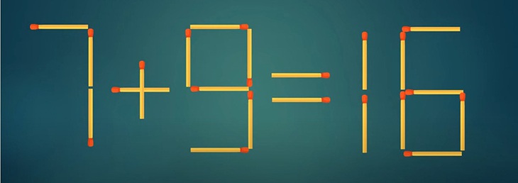 Thử tài IQ: Di chuyển một que diêm để 1-2=5-4 thành phép tính đúng - Ảnh 1.