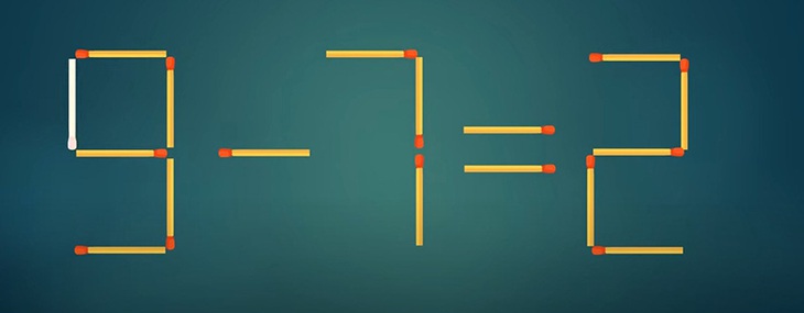 Thử tài IQ: Di chuyển một que diêm để 13-8=6+5 thành phép tính đúng - Ảnh 1.
