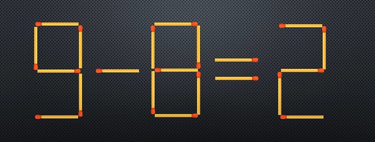 Thử tài IQ: Di chuyển một que diêm để 31-8=28 thành phép tính đúng - Ảnh 7. Thử tài IQ: Di chuyển một que diêm để 31-8=28 thành phép tính đúng - Ảnh 7.