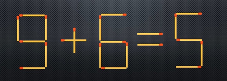 Thử tài IQ: Di chuyển một que diêm để 9x2=7+8 thành phép tính đúng - Ảnh 4. Thử tài IQ: Di chuyển một que diêm để 9x2=7+8 thành phép tính đúng - Ảnh 4.