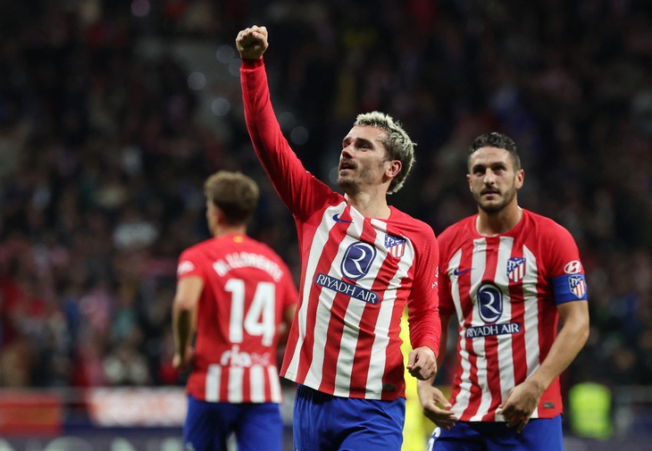 Griezmann giúp Atletico ngược dòng trước Villarreal - Ảnh: REUTERS