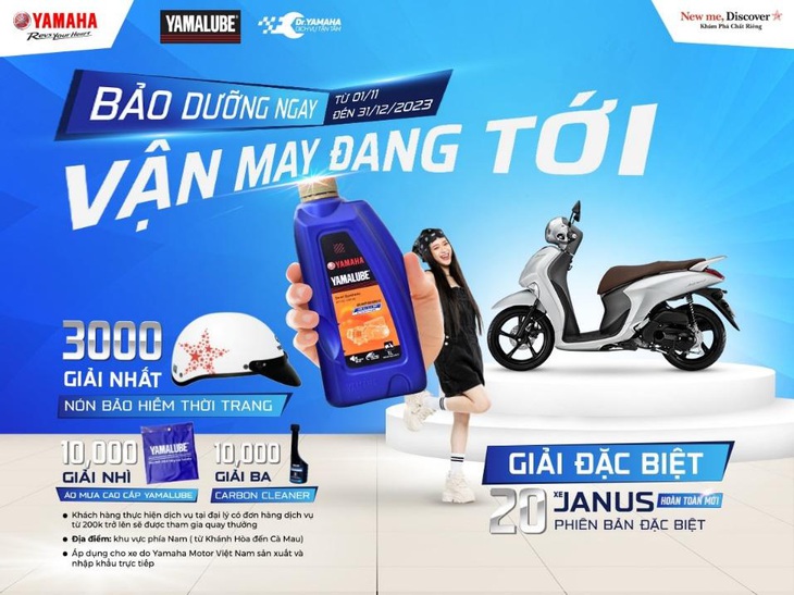 Yamaha chia sẻ kinh nghiệm bảo dưỡng xe máy dịp cuối năm - Ảnh 2. Yamaha chia sẻ kinh nghiệm bảo dưỡng xe máy dịp cuối năm - Ảnh 2.