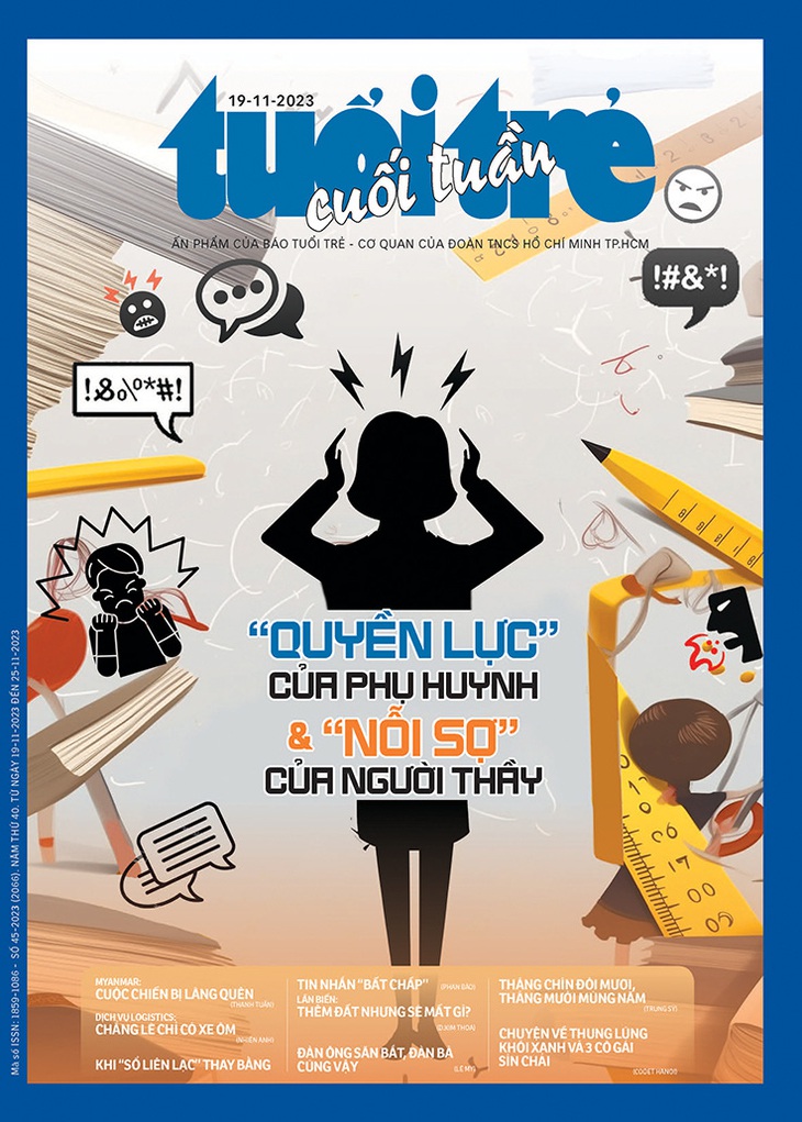 Tuổi Trẻ Cuối Tuần số 45-2023: Quyền lực&quot; của phụ huynh và &quot;nỗi sợ&quot; của người thầy - Ảnh 1.