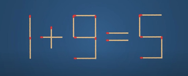 Thử tài IQ: Di chuyển một que diêm để 6+4=6-7 thành phép tính đúng - Ảnh 4. Thử tài IQ: Di chuyển một que diêm để 6+4=6-7 thành phép tính đúng - Ảnh 4.