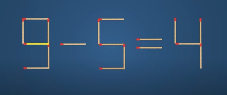 Thử tài IQ: Di chuyển một que diêm để 7+8=3+4 thành phép tính đúng - Ảnh 1.