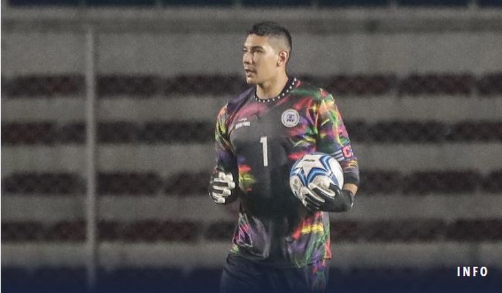 Thủ môn Neil Etheridge từng chơi ở Giải ngoại hạng Anh là một trong những nhân tố được kỳ vọng nhất của Philippines trước Việt Nam - Ảnh: Rappler