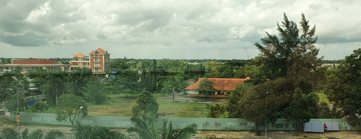 Khu đất dự án thiên đường nước Cần Thơ đã bị UBND thành phố Cần Thơ thu hồi - Ảnh: LÊ DÂN