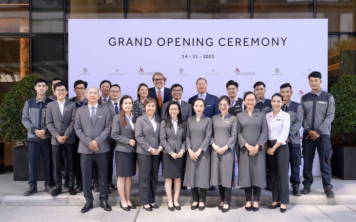 Marriott International và Masterise Homes vừa tổ chức lễ khai trương các căn hộ mang thương hiệu Marriott đầu tiên tại Việt Nam ngày 14-11-2023