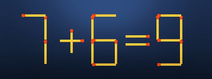 Thử tài IQ: Di chuyển một que diêm để 2-8=7 thành phép tính đúng - Ảnh 4. Thử tài IQ: Di chuyển một que diêm để 2-8=7 thành phép tính đúng - Ảnh 4.