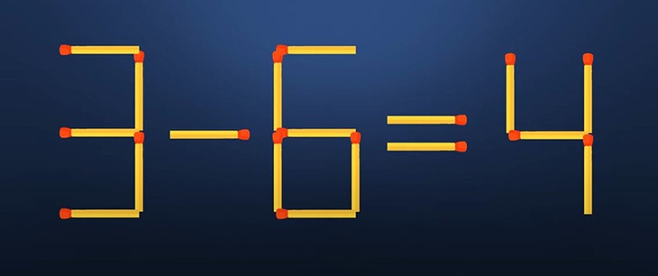 Thử tài IQ: Di chuyển một que diêm để 7+8=7 thành phép tính đúng - Ảnh 7. Thử tài IQ: Di chuyển một que diêm để 7+8=7 thành phép tính đúng - Ảnh 7.
