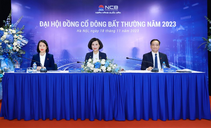 NCB tổ chức đại hội cổ đông bất thường 2023