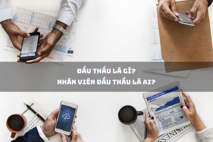 Nhân viên đấu thầu là người chuẩn bị hồ sơ cho các dự án - Ảnh: Internet.