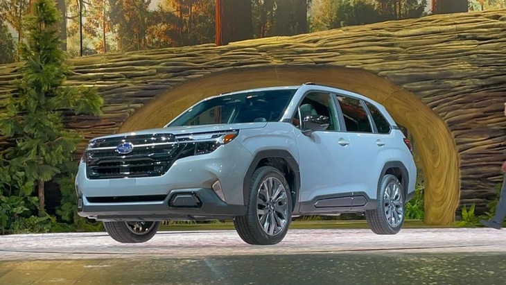 Một trong những hình ảnh Subaru Forester mới được chia sẻ trên Instagram của hãng - Ảnh: Subaru