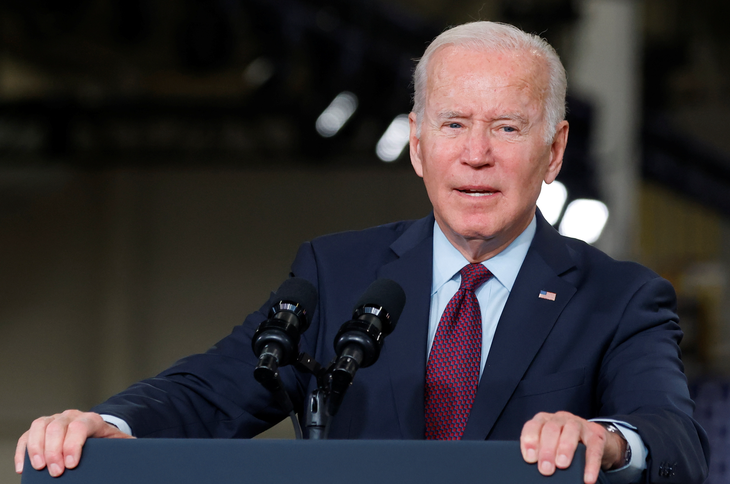 Tổng thống Mỹ Joe Biden - Ảnh: REUTERS