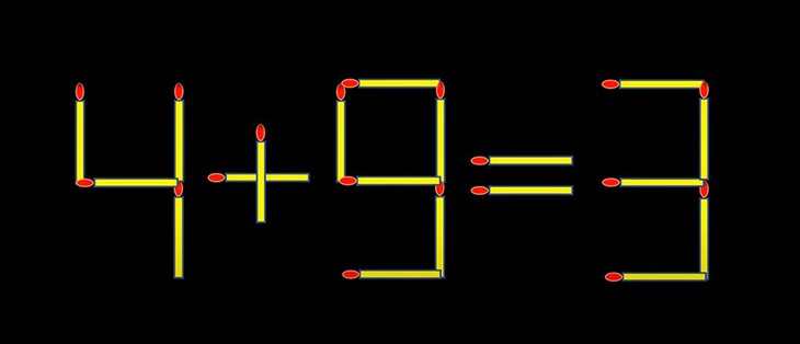Thử tài IQ: Di chuyển một que diêm để 7-1+9=3 thành phép tính đúng - Ảnh 4. Thử tài IQ: Di chuyển một que diêm để 7-1+9=3 thành phép tính đúng - Ảnh 4.