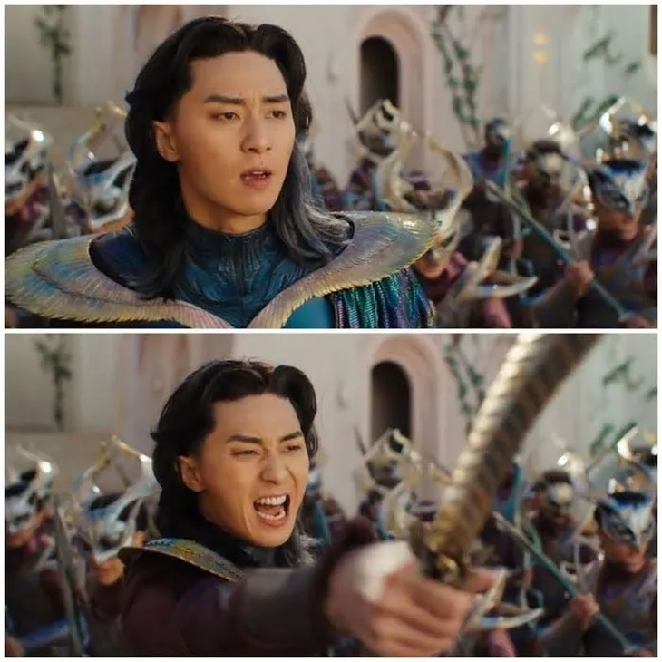 Park Seo Joon lý giải xuất hiện ít ỏi trong phim siêu anh hùng The Marvels- Ảnh 1. Park Seo Joon trong Biệt đội Marvels (The Marvels)