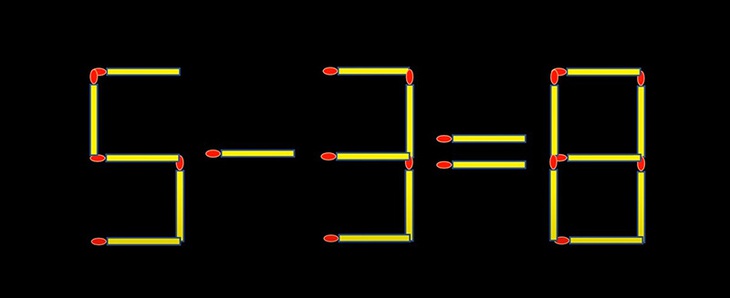 Thử tài IQ: Di chuyển một que diêm để 6+7=1 thành phép tính đúng- Ảnh 3. Thử tài IQ: Di chuyển một que diêm để 6+7=1 thành phép tính đúng- Ảnh 3.