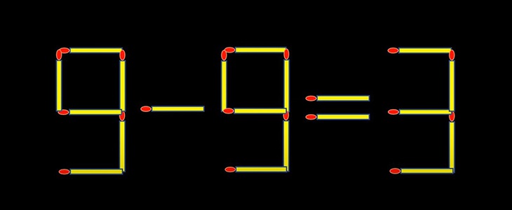 Thử tài IQ: Di chuyển một que diêm để 2-8=7 thành phép tính đúng- Ảnh 3.